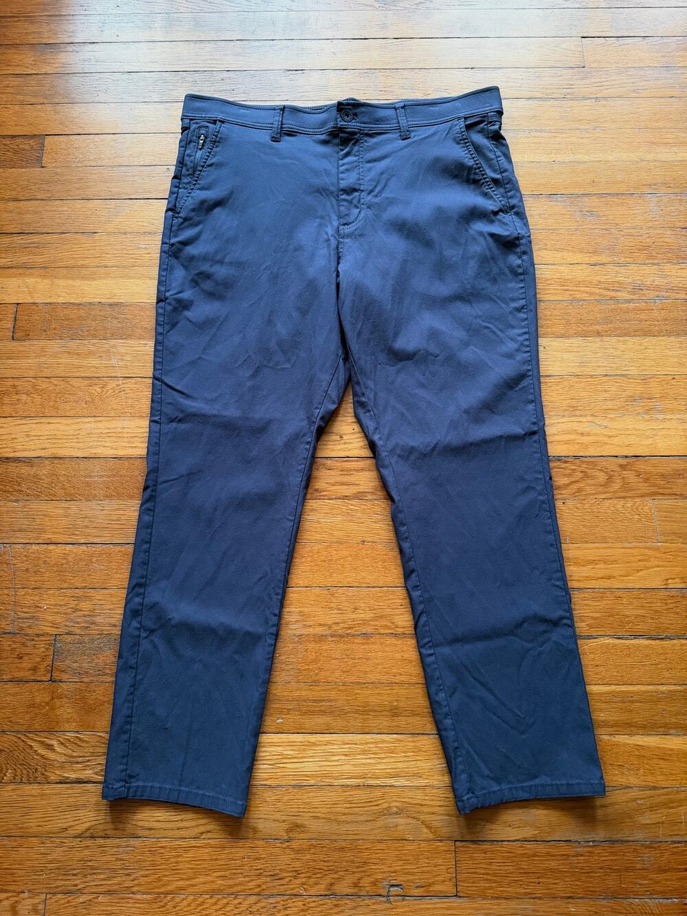 WEATHERPROOF VINTAGE Performance Flex Gray Regular Taper Pant Mens sz 38x30